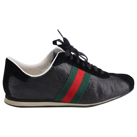 gucci classic guccissima sneakers black|exclusive Gucci sneakers.